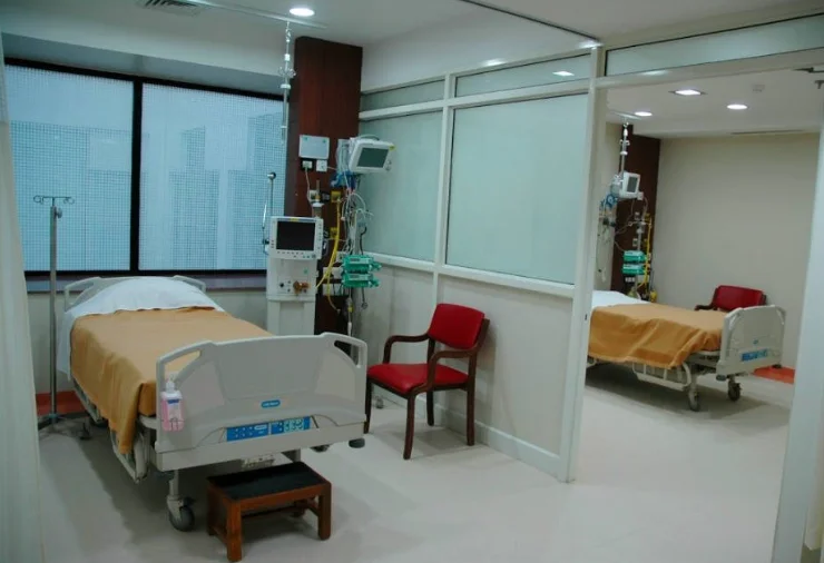Fortis Escorts Heart Institute Room